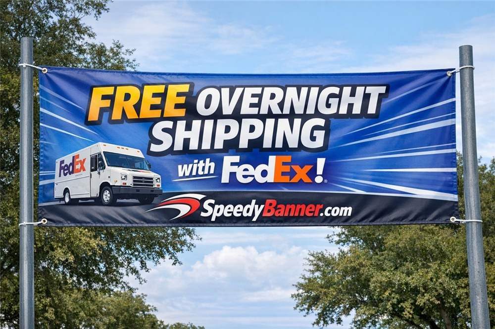 Free Overnight Shipping with FedEx
