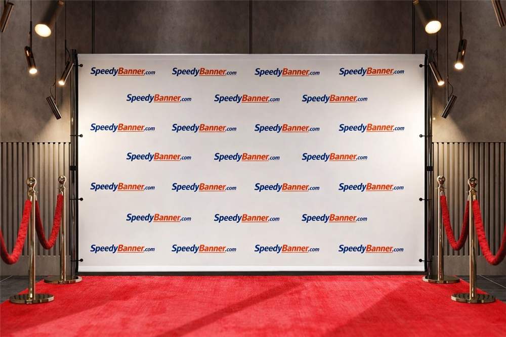 Step-and-Repeat Backdrop Red Carpet Event