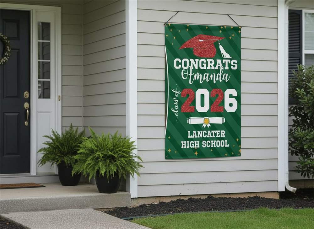 Graduation Banner Vertical