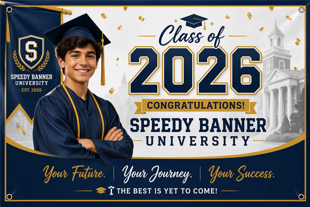 Graduation Banner Class of 2026