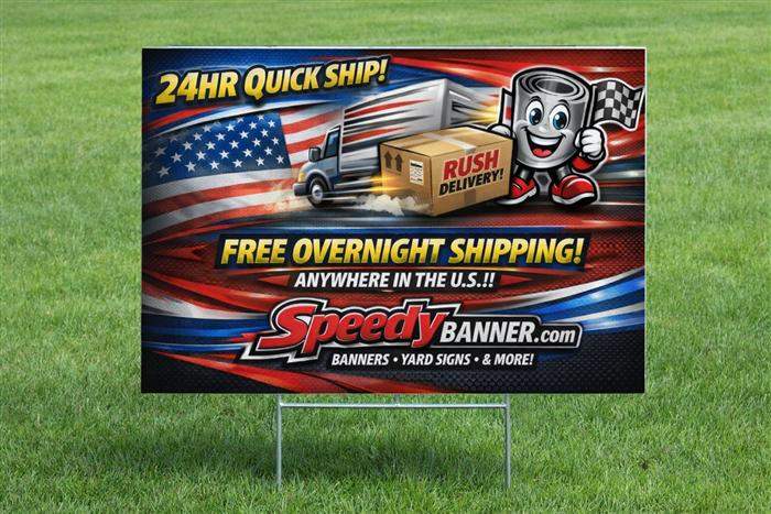 Custom Yard Sign Example